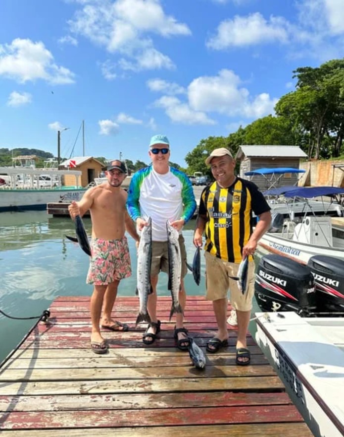 Deep Sea Fishing  Barracuda and Black Fin Tuna