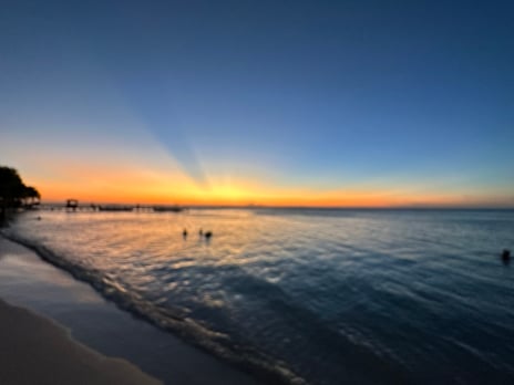 Sunsets going Night Fishing